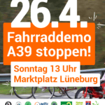 A39 stoppen: Keine neue Autobahn zwischen Lüneburg und Wolfsburg