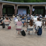 Wandelwoche: Fahrradkino im Kurpark
